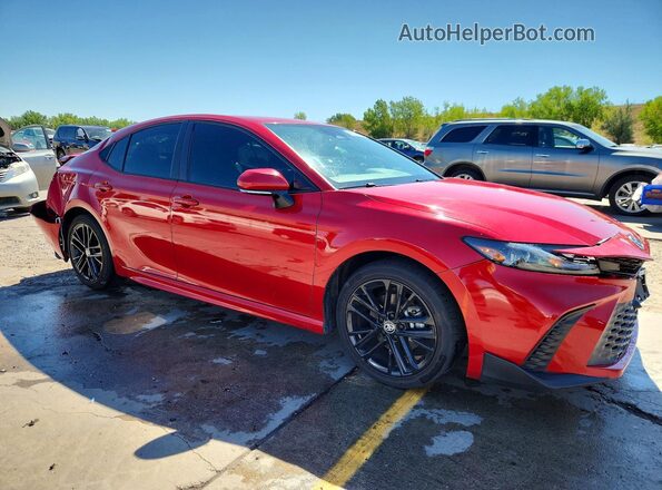 4T1DAACK5SU001119 2025 TOYOTA CAMRY Red Przód prawy