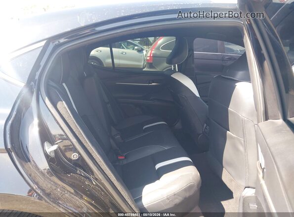 4T1DAACK5SU037246 2025 TOYOTA CAMRY Black Vista de la etiqueta del VIN