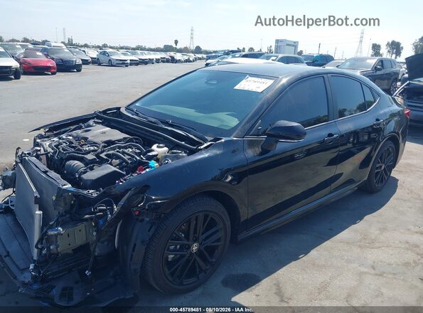 4T1DAACK5SU037246 2025 TOYOTA CAMRY Black Vista tres cuartos delantera izquierda