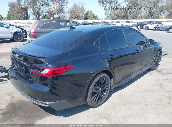 4T1DAACK5SU037246 2025 TOYOTA CAMRY Black Trasero derecho