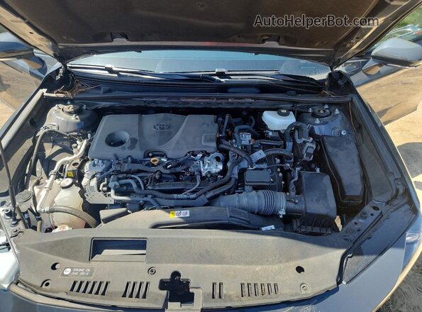 4T1DAACK5SU038607 2025 TOYOTA CAMRY Black Rear interior view