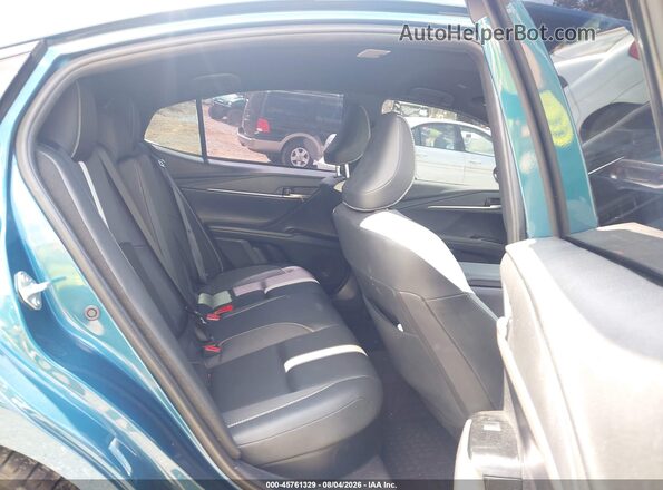 4T1DAACK5SU120546 2025 TOYOTA CAMRY Blue Vista de la etiqueta del VIN