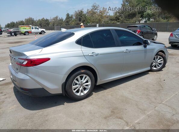 4T1DAACK5SU146628 2025 TOYOTA CAMRY Silver Հետևի աջ