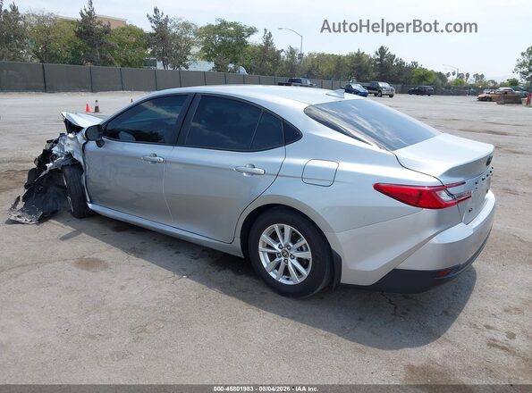 4T1DAACK5SU146628 2025 TOYOTA CAMRY Silver Հետևի ձախ