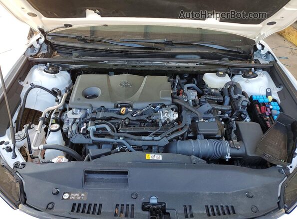 4T1DAACK5SU539514 2025 TOYOTA CAMRY Белый Вид задней части салона