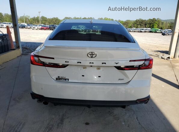 4T1DAACK5SU539514 2025 TOYOTA CAMRY Белый 