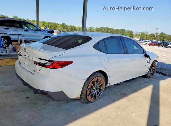 4T1DAACK5SU539514 2025 TOYOTA CAMRY Белый Задняя правая четверть