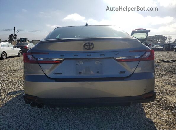 4T1DAACK5SU547581 2025 TOYOTA CAMRY Gray Widok z tyłu
