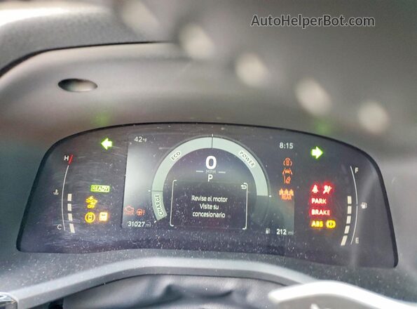 4T1DAACK5SU575462 2025 TOYOTA CAMRY Серый Вид щитка приборов