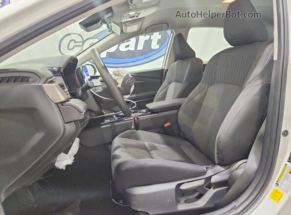 4T1DAACK5SU595484 2025 TOYOTA CAMRY Белый Вид салона спереди