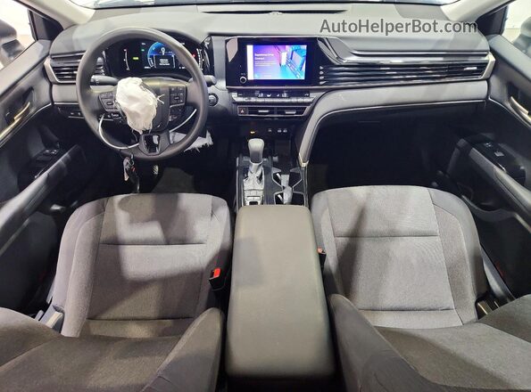 4T1DAACK5SU595484 2025 TOYOTA CAMRY Белый Вид панели приборов
