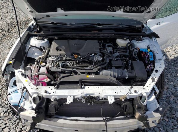 4T1DAACK5SU624823 2025 TOYOTA CAMRY Белый Вид задней части салона