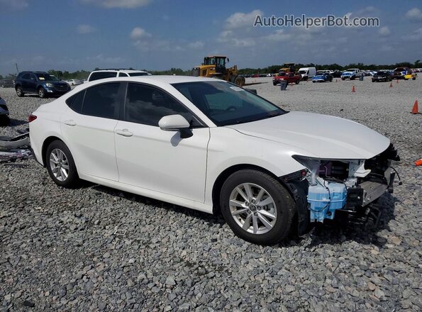 4T1DAACK5SU624823 2025 TOYOTA CAMRY Белый Передняя правая четверть