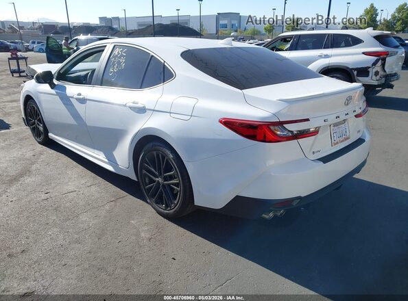 4T1DAACK5SU642223 2025 TOYOTA CAMRY White Հետևի ձախ