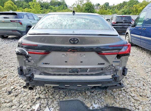 4T1DAACK5SU643081 2025 TOYOTA CAMRY Gray Вид ззаду