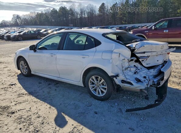 4T1DAACK5SU644490 2025 TOYOTA CAMRY White Rear left