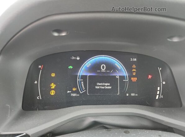 4T1DAACK5TU221538 2026 TOYOTA CAMRY Silver Instrument cluster view
