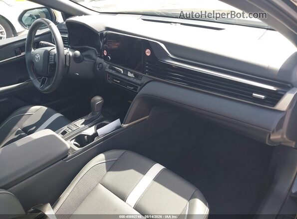 4T1DAACK5TU233074 2026 TOYOTA CAMRY Черный Вид салона спереди
