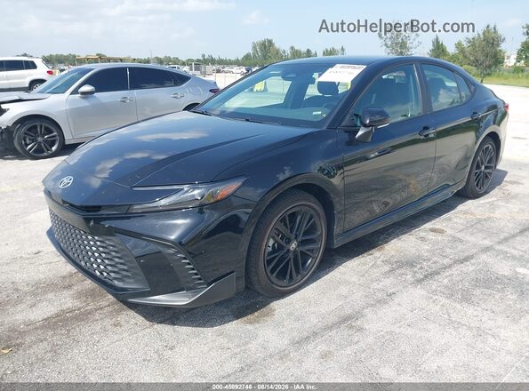 4T1DAACK5TU233074 2026 TOYOTA CAMRY Черный Передняя левая четверть
