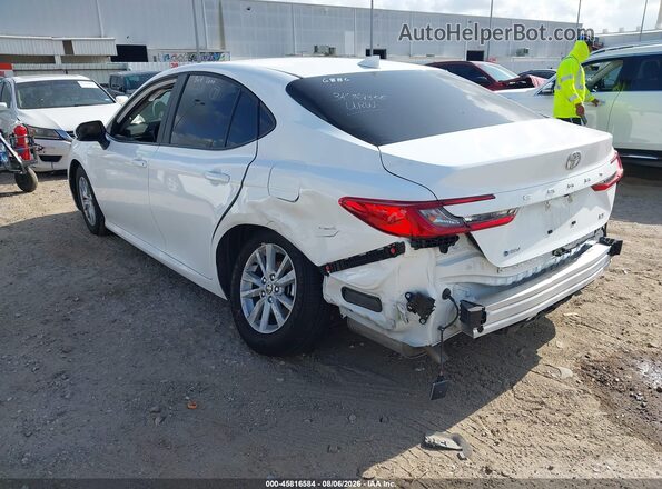 4T1DAACK5TU256886 2026 TOYOTA CAMRY White Rear left