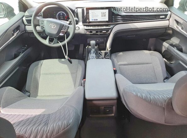 4T1DAACK5TU674638 2026 TOYOTA CAMRY Gray Dashboard view