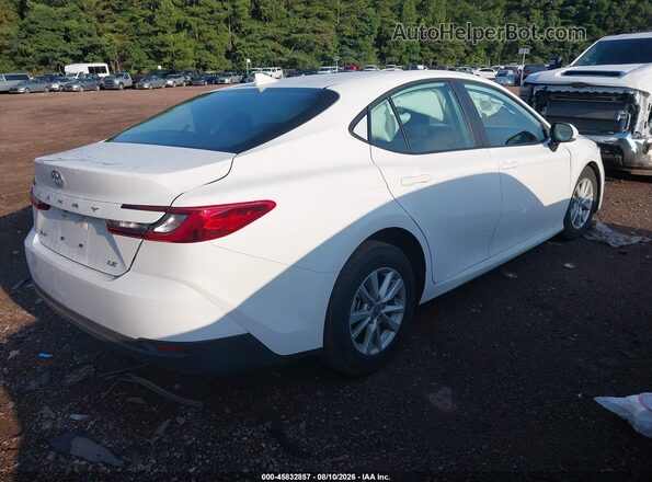 4T1DAACK5TU733221 2026 TOYOTA CAMRY White Rear right