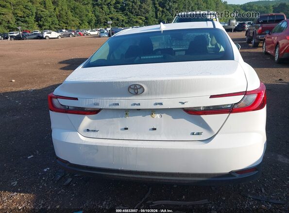 4T1DAACK5TU733221 2026 TOYOTA CAMRY White 