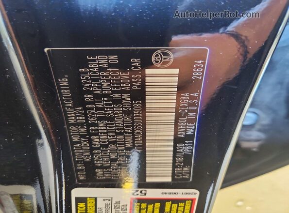 4T1DAACK6SU039085 2025 TOYOTA CAMRY Black ძრავის განყოფილების ხედი
