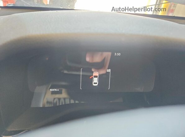 4T1DAACK6SU039085 2025 TOYOTA CAMRY Black ხელსაწყოთა პანელის ხედი