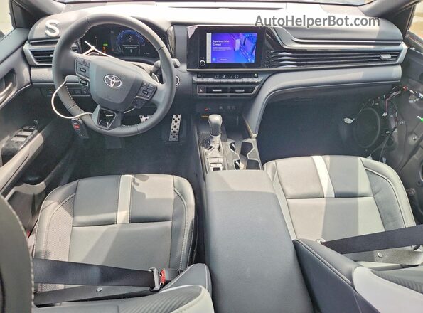 4T1DAACK6SU049681 2025 TOYOTA CAMRY Gray Вид панелі приладів
