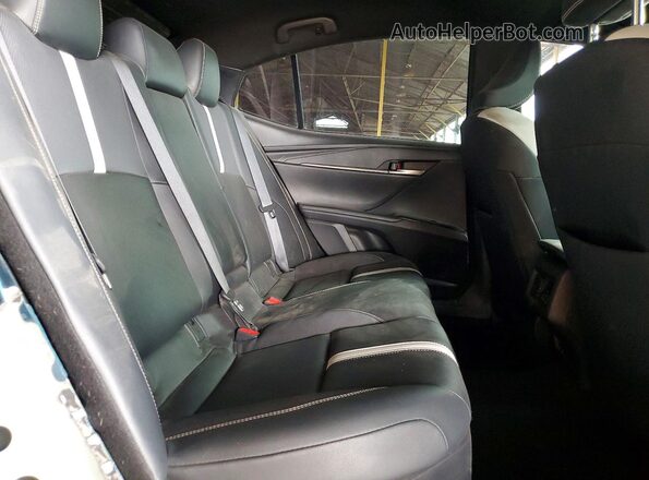 4T1DAACK6SU082910 2025 TOYOTA CAMRY Blue Вид задніх сидінь