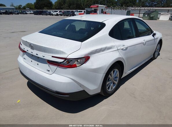 4T1DAACK6SU122547 2025 TOYOTA CAMRY White Tył prawy