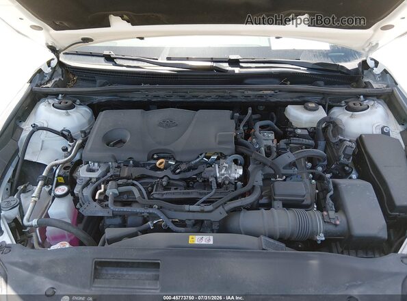 4T1DAACK6SU122547 2025 TOYOTA CAMRY White Widok z tyłu