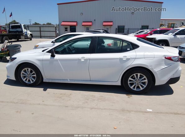4T1DAACK6SU122547 2025 TOYOTA CAMRY White 