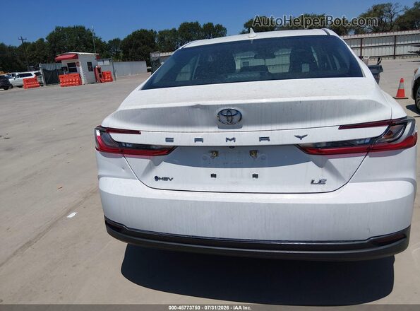 4T1DAACK6SU122547 2025 TOYOTA CAMRY White 