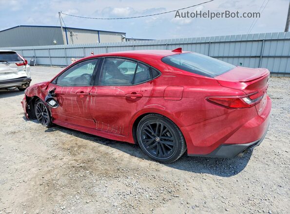 4T1DAACK6SU165950 2025 TOYOTA CAMRY Red უკანა მარცხენა