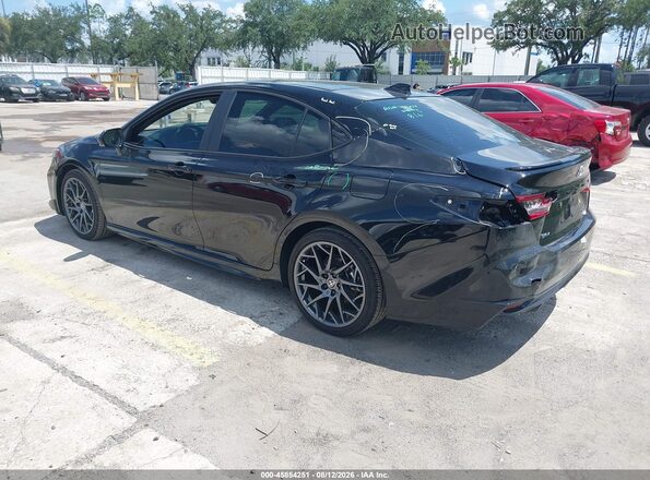 4T1DAACK6SU168976 2025 TOYOTA CAMRY Black უკანა მარცხენა