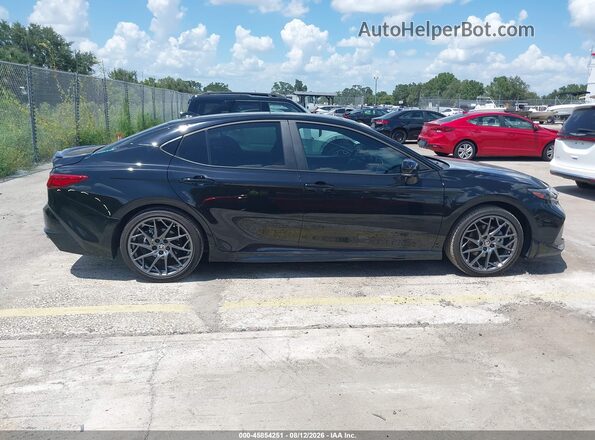 4T1DAACK6SU168976 2025 TOYOTA CAMRY Black უკანა სალონის ხედი