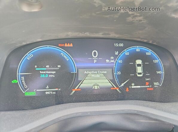 4T1DAACK6SU171635 2025 TOYOTA CAMRY Белый Вид щитка приборов