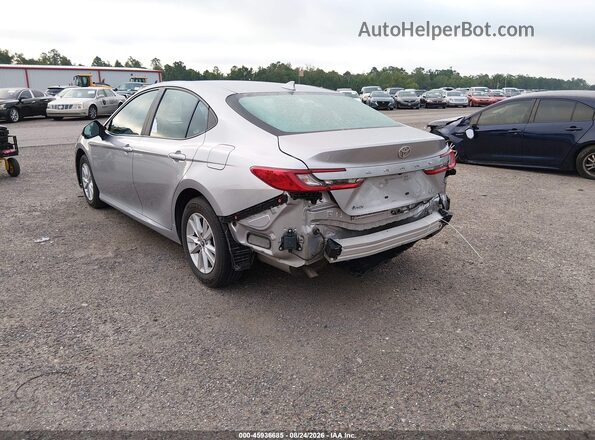 4T1DAACK6SU561697 2025 TOYOTA CAMRY Silver Rear left