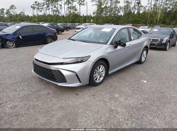 4T1DAACK6SU561697 2025 TOYOTA CAMRY Silver Front left
