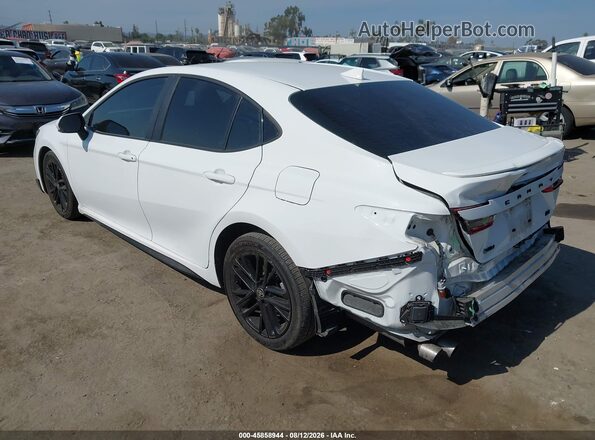 4T1DAACK6SU569248 2025 TOYOTA CAMRY Белый Задняя левая четверть