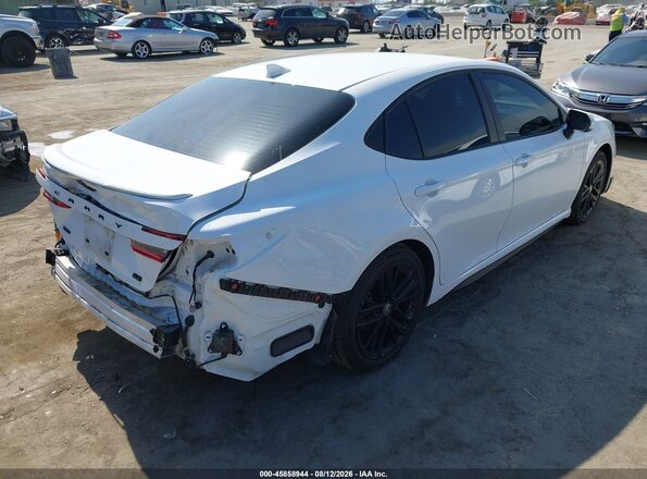 4T1DAACK6SU569248 2025 TOYOTA CAMRY Белый Задняя правая четверть