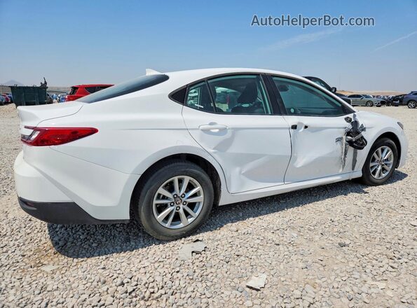 4T1DAACK6SU578581 2025 TOYOTA CAMRY White Առջևի աջ
