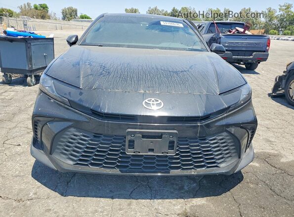 4T1DAACK6SU605102 2025 TOYOTA CAMRY Black Вид спереду