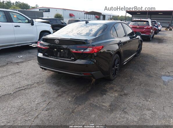 4T1DAACK6SU623728 2025 TOYOTA CAMRY Black Trasero derecho