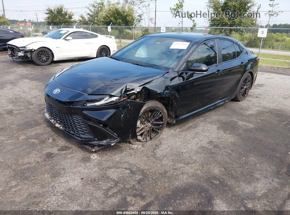 4T1DAACK6SU623728 2025 TOYOTA CAMRY Black Vista tres cuartos delantera izquierda