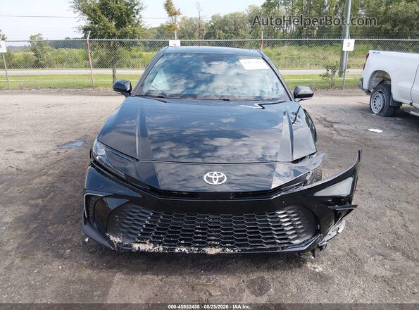 4T1DAACK6SU623728 2025 TOYOTA CAMRY Black Vista del cuadro de instrumentos