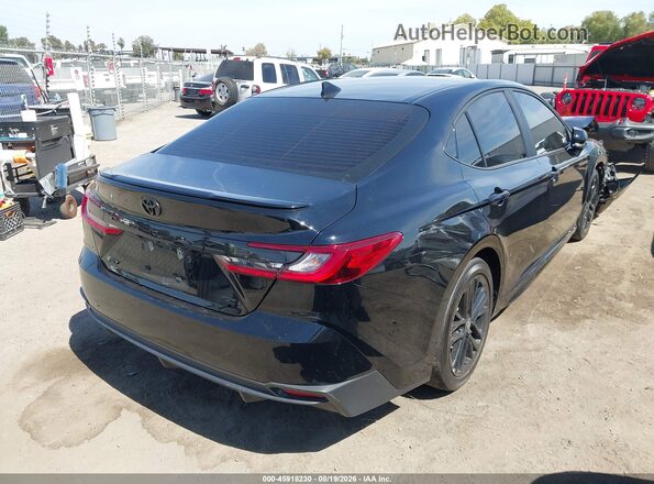 4T1DAACK6SU648466 2025 TOYOTA CAMRY Черный Задняя правая четверть