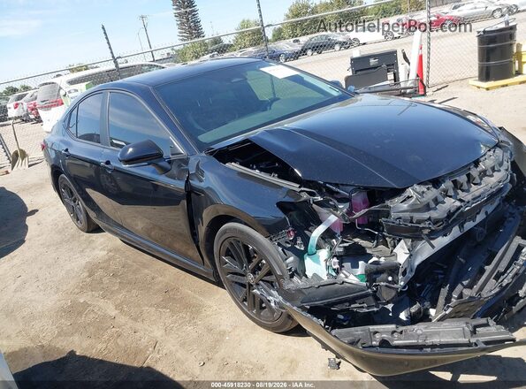 4T1DAACK6SU648466 2025 TOYOTA CAMRY Черный Вид задней части салона